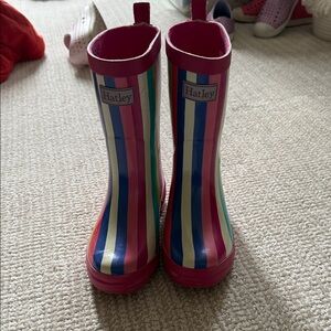 Hatley Kids' Colorful Striped Rain Boots